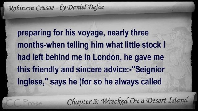 Part 1 - The Life and Adventures of Robinson Crusoe Audiobook by Daniel Defoe (Chs 01-04) смотреть онлайн