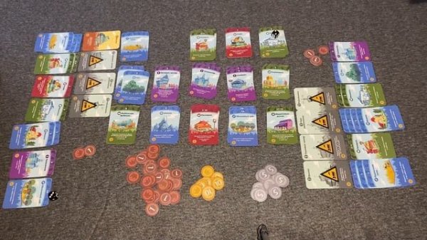 Поиграем в настольную игру Мачи Коро. GuruGames