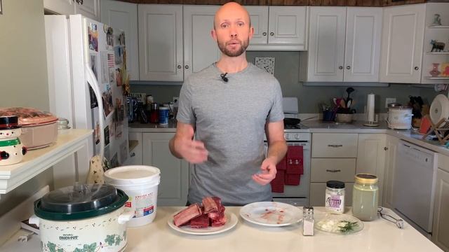 How To Make Carnivore Diet Beef Short Ribs | Slow Cooker Style смотреть онлайн