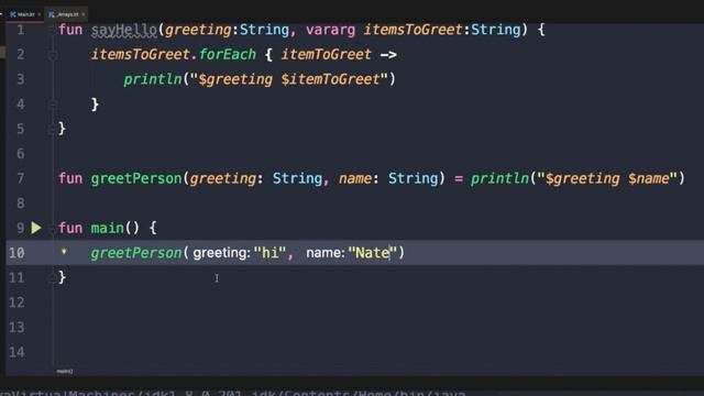 Kotlin Named Arguments, Default Parameters - Kotlin Programming Tutorial for Beginners Part 5 смотреть онлайн