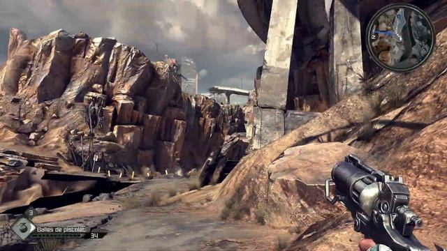 RAGE Max Settings in Full HD 1920x1080 TEXTURE POP FIXED смотреть онлайн