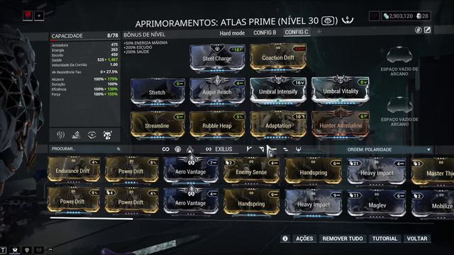 Build do Atlas Prime para o steal path - warframe смотреть онлайн