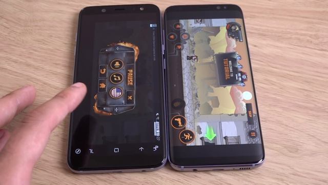Samsung Galaxy A6 2018 vs Galaxy S8 - Speed Test! смотреть онлайн