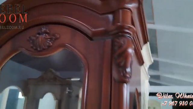 Гостиная Афина Орех Кубань мебель смотреть онлайн