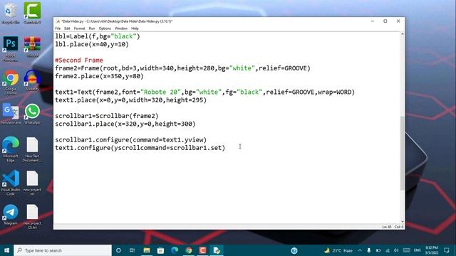 Steganography Tutorial | Hide Secret Text Message Inside Image Using Python | GUI Tkinter Project смотреть онлайн