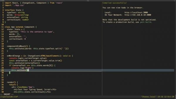 Create a Typing Speed Game with React and TypeScript ⌨️ ?