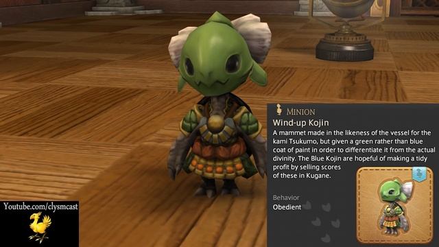 FFXIV: Wind up Kojin Minion! смотреть онлайн