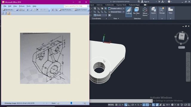 AutoCad 3D Tutorial For Beginners-3.||AutoCad2021 3D Ex For Beginners. смотреть онлайн