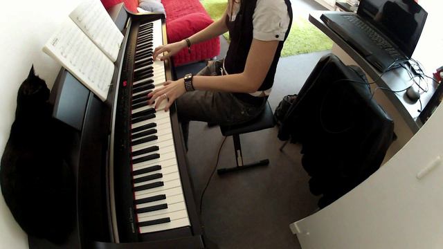 Sekai no Yakusoku (Promise of the World) - Howl's Moving Castle - Piano смотреть онлайн