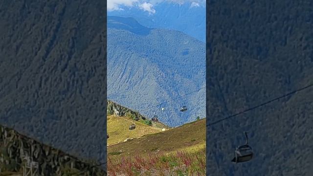 "КРАСНАЯ ПОЛЯНА" Канатная дорога. смотреть онлайн