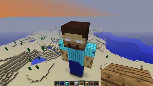 Herobrine в Pixel Art смотреть онлайн