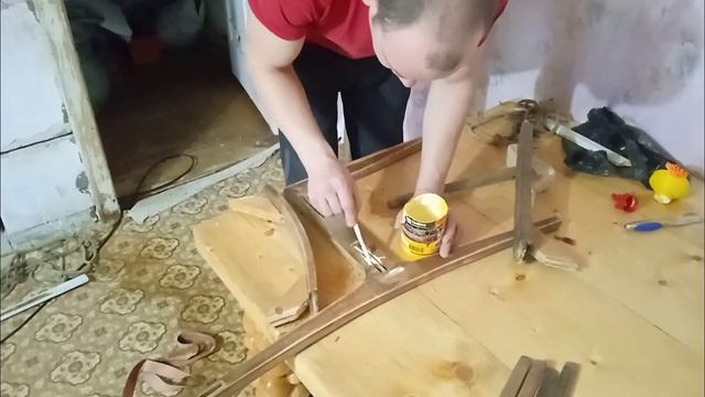 реставрация и декор старого стула своими руками смотреть онлайн