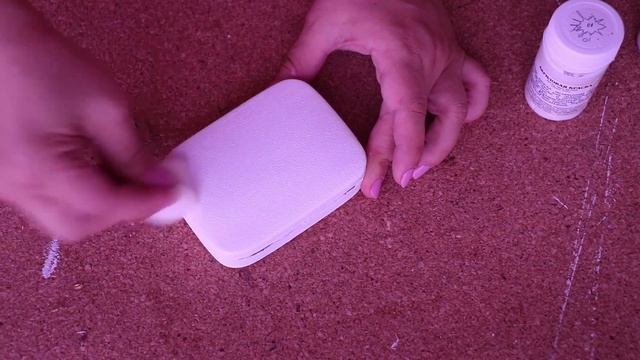 Шкатулка "Незабудки". Часть 1. Работа с акриловыми красками и рисовой бумагой DECORITI. смотреть онлайн
