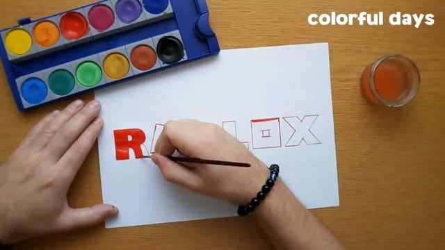 Roblox logo - painting - 2018 смотреть онлайн