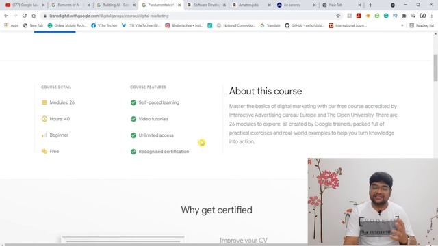 Google Launch Free Certification Course | Free Course for All in Telugu | Free Courses for Students смотреть онлайн