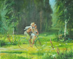 Художник Владимир  Березин. Про обыкновенное счастье.