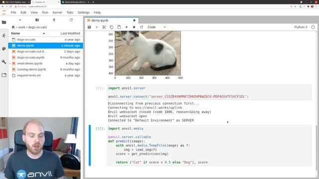 From Jupyter Notebook to Production Web App, with Anvil and (only) Python | PyData Global 2021 смотреть онлайн