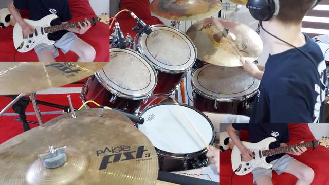 Phineas and Ferb theme song | Cover | Kacper Mazurek смотреть онлайн