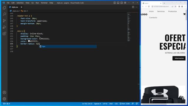 como CREAR una PAGINA WEB RESPONSIVE con HTML y CSS y JAVASCRIPT ? смотреть онлайн