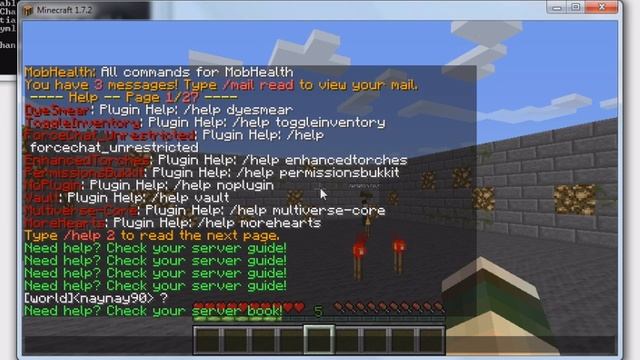 No Plugin | Hide all commands ? /pl /plugins /help | Minecraft Bukkit Plugin смотреть онлайн