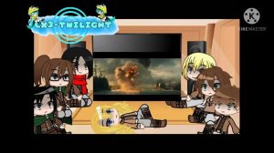 Aot react to Godzilla vs Kong trailer [Re-upload]