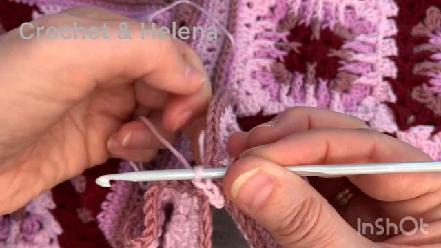 Новый плед из старого. Соединение квадратов. смотреть онлайн