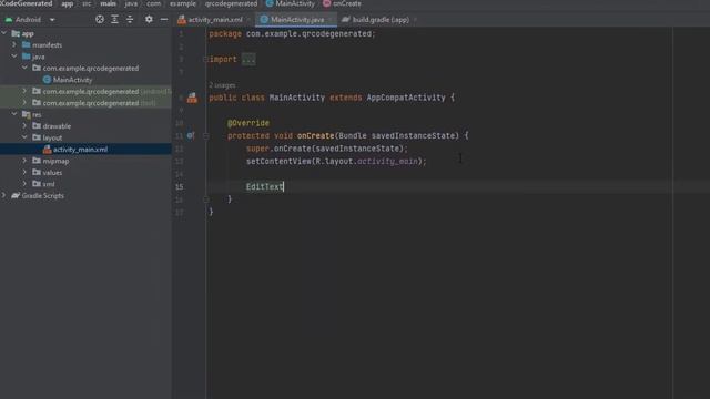 How to generate QR Code in android studio 2023 смотреть онлайн