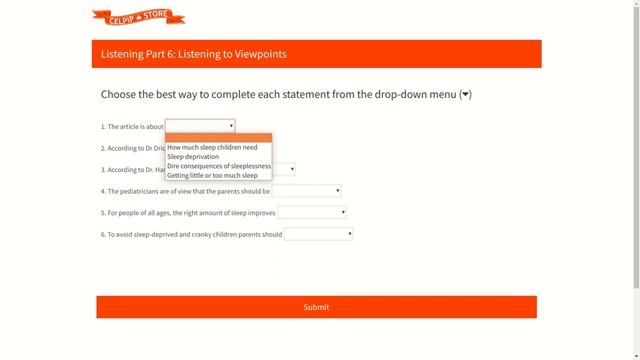 Celpip Listening Test Part 6: Listening to View Points Sample-2 смотреть онлайн