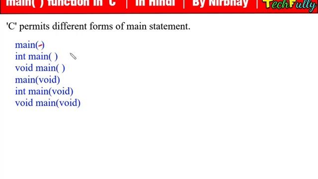 Main Function Full Detail Lecture Video In Hindi By Nirbhay Kaushik смотреть онлайн