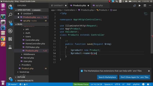 Laravel 6 Api tutorial #5 api validation смотреть онлайн