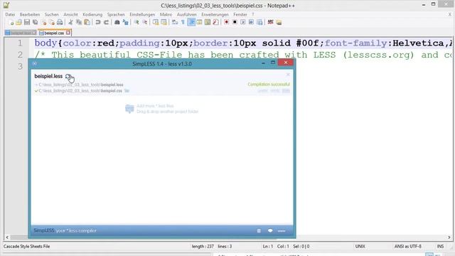 LESS & Sass Tutorial: Grafische Tools für LESS |video2brain.com смотреть онлайн
