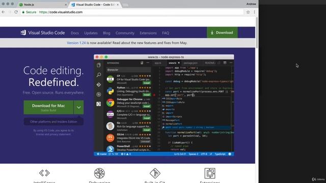 4 Installing Node js and VSC смотреть онлайн