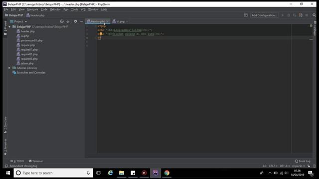 Require dan Include pada PHP - [PABW#2] смотреть онлайн