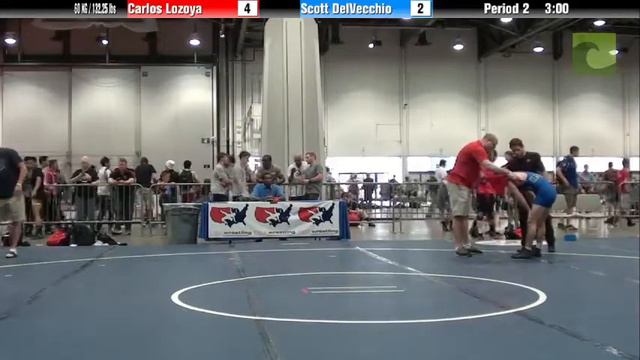 Men 60 KG / 132.25 lbs - Carlos Lozoya vs. Scott DelVecchio смотреть онлайн