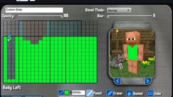 Minecraft Skin Creator!