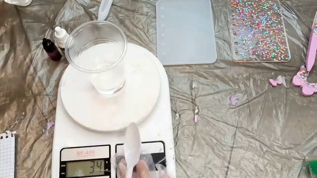 Резин арт/Резин арт қазақша/Ресин арт/Эпоксидная смола/Resin art/Блокнот из эпоксидной смолы смотреть онлайн