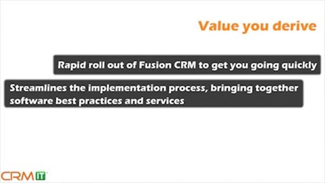 Oracle Fusion CRM - Rapid Implementation & Migration services from CRMIT смотреть онлайн
