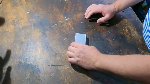 Форма для литья грузила Ласточкин хвост своими руками