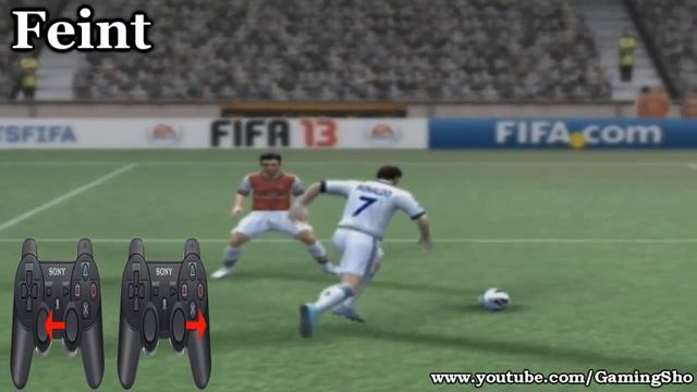 FIFA 13 PS2 Tricks & Skills Tutorial HD смотреть онлайн