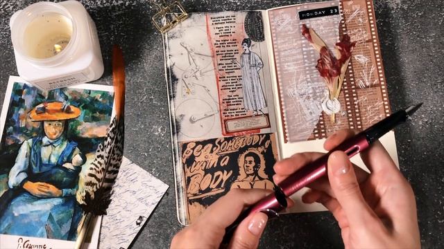 Коллажи для Личного Дневника АСМР // Оформление Дневника // Journal With Me ASMR смотреть онлайн