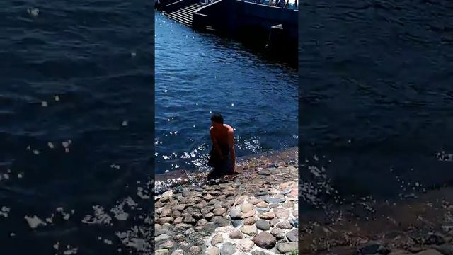 Мой Муж Герой!!!Купание в Неве смотреть онлайн