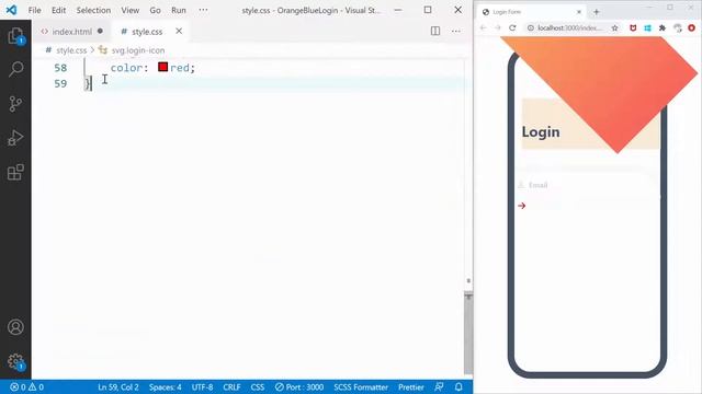 Convert UI Design of Modern Mobile App Login Form Into HTML, CSS Using Bootstrap 5 смотреть онлайн