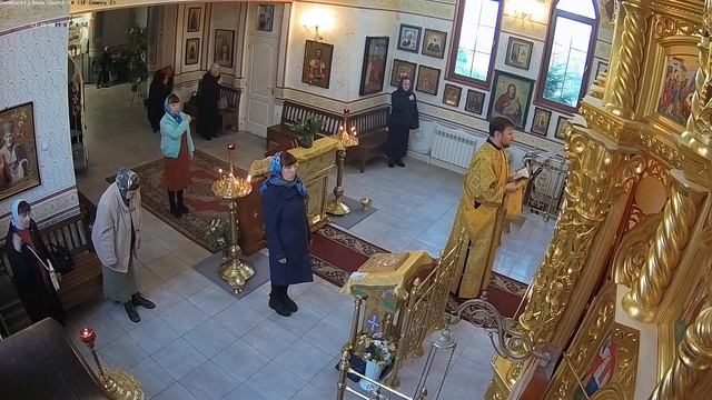 Память преподобного Амвросия Оптинского: Литургия (видеокамера №2) смотреть онлайн