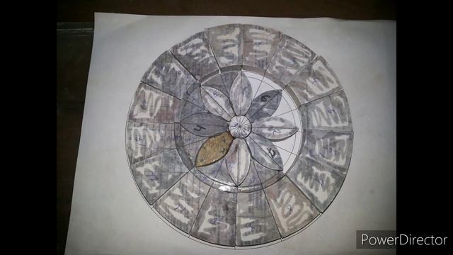 Моя первая мозаичная работа из камня. смотреть онлайн