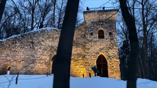 Прогулка по парку Царицыно в Москве смотреть онлайн