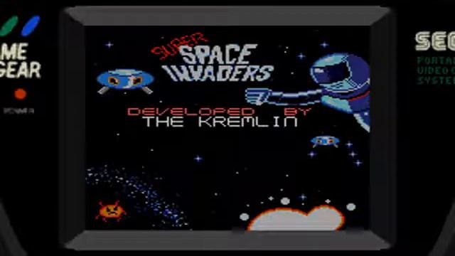 Game Gear - Super Space Invaders Intro смотреть онлайн