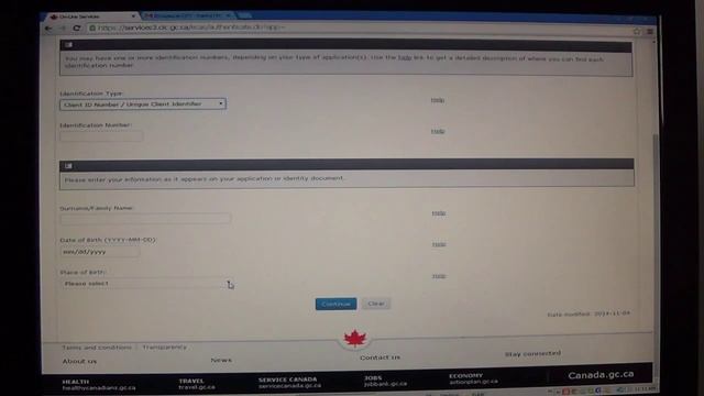 Как мы проверяли статус нашей заявки на сайте CIC смотреть онлайн