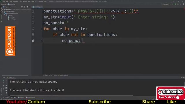 Python Full Course | Remove Punctuation From a String |Day 61 смотреть онлайн