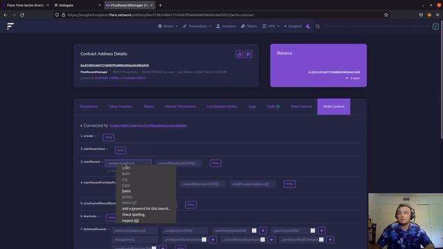 Songbird Rewards Claim Process on MetaMask смотреть онлайн