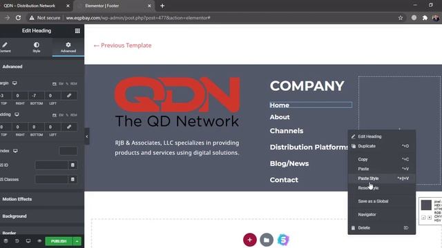 Create Elementor Pro Footer | Very Easy Way | WordPress Footer, Make Custom Footer смотреть онлайн